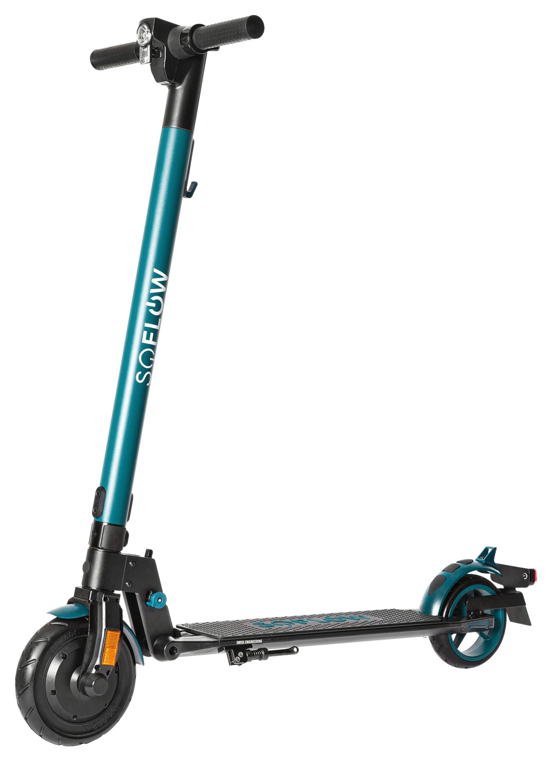 ELEKTROSCOOTER SOFLOW SO1  - Grün, KONVENTIONELL, Metall (105/101/42,5cm)