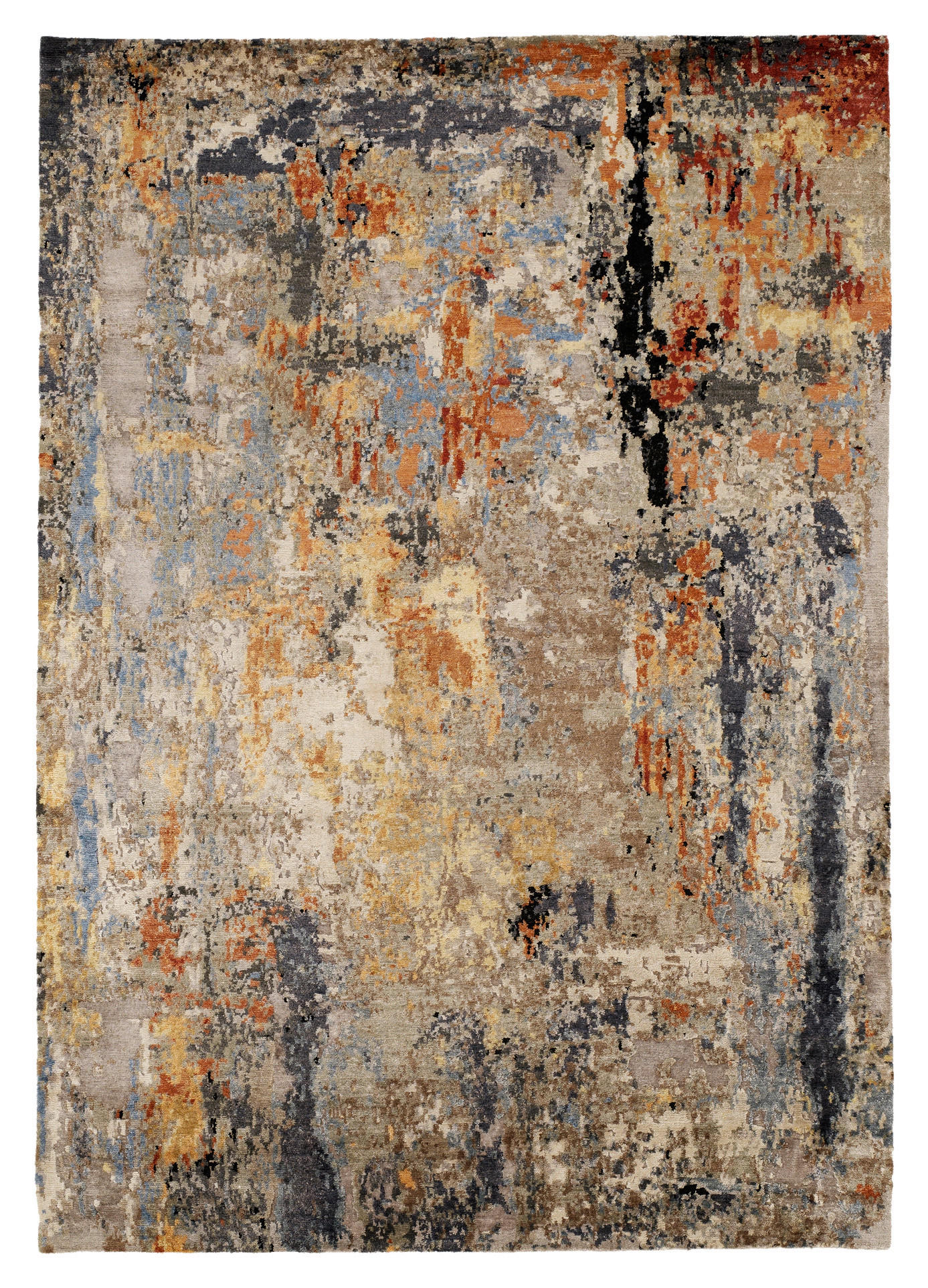 VINTAGE-TEPPICH 70/140 cm Signature Lira Multicolor  - Multicolor, Design, Textil (70/140cm) - Novel