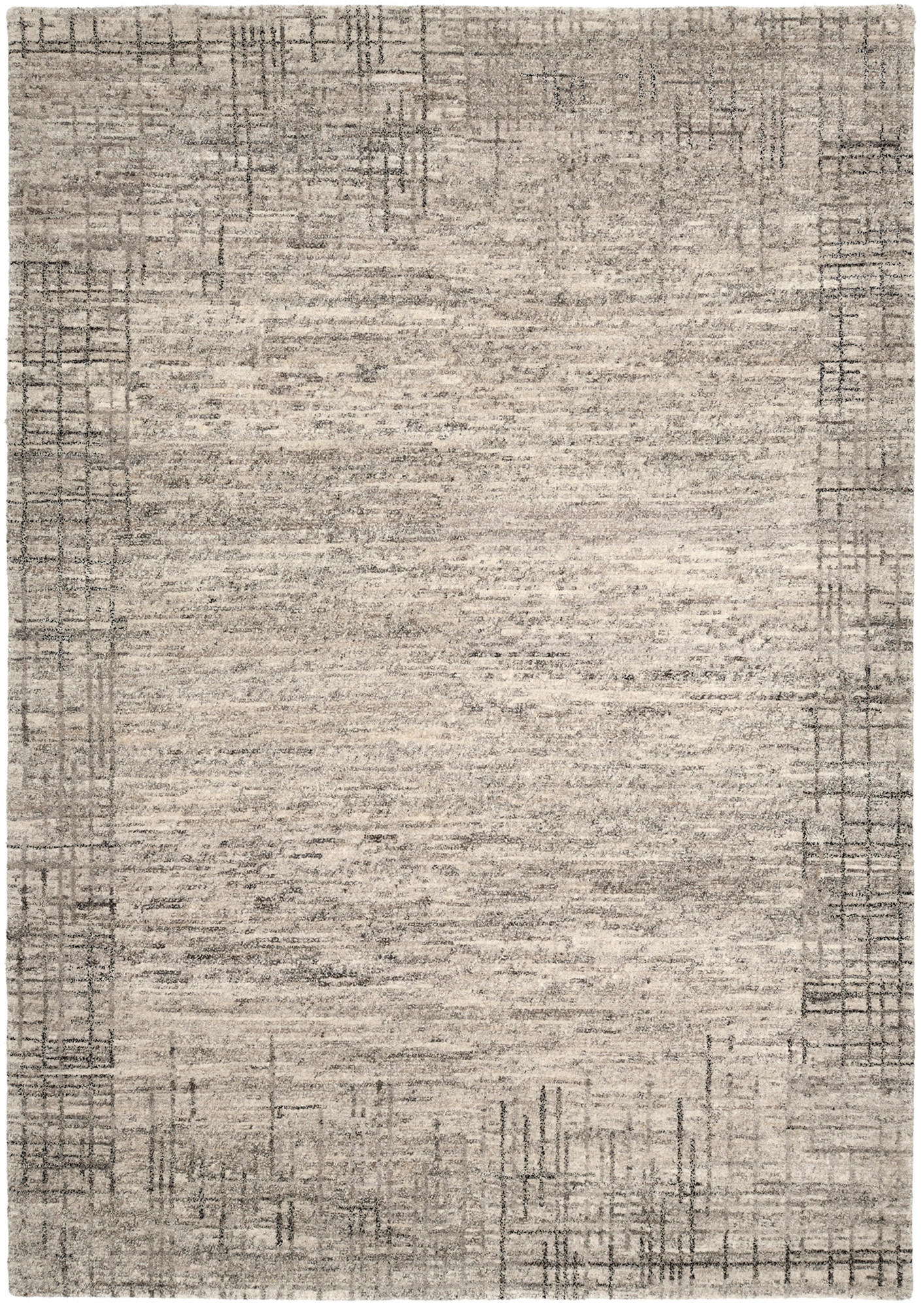 ORIENTTEPPICH 170/240 cm Taravaro Grau, Hellgrau, Dunkelgrau  - Dunkelgrau/Hellgrau, Basics, Textil (170/240cm) - Cazaris