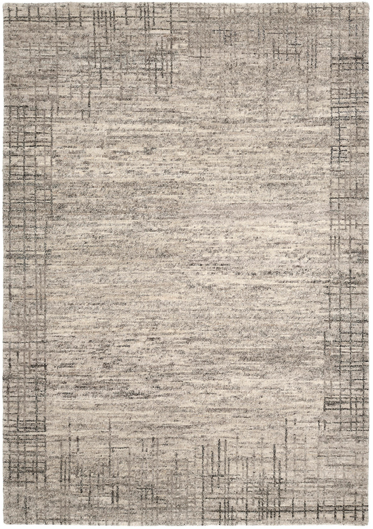 ORIENTTEPPICH 170/240 cm Taravaro Grau, Hellgrau, Dunkelgrau  - Dunkelgrau/Hellgrau, Basics, Textil (170/240cm) - Cazaris