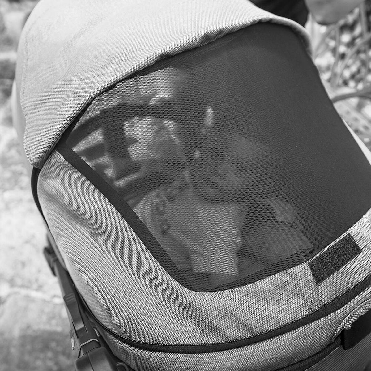 KOMBIKINDERWAGEN FX4 Swing Set  - Schwarz, Basics, Metall (100/55/130cm) - Gesslein