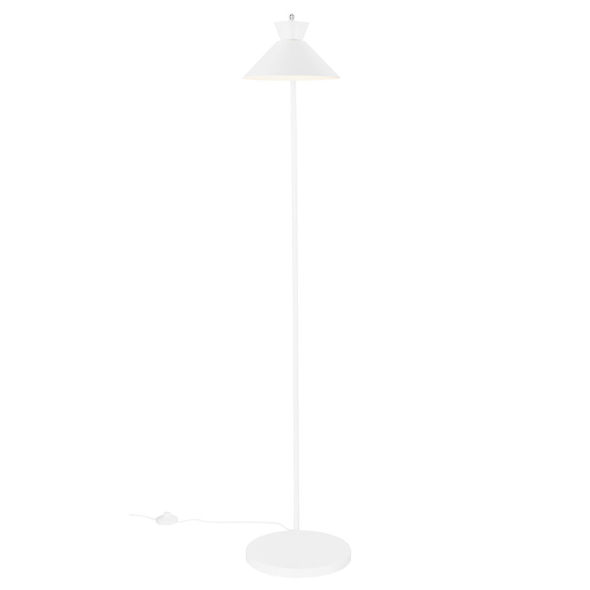 STEHLEUCHTE 25/150 cm    - Weiß, Design, Metall (25/150cm) - Nordlux