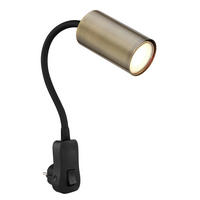 VÄGGLAMPA 5,5/32/43 cm   - svart, Basics, metall/plast (5,5/32/43cm) - Globo