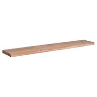WANDREGAL 140/4/26 cm  - Akaziefarben, Modern, Holz (140/4/26cm) - MID.YOU