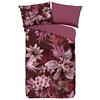 WENDEBETTWÄSCHE sonstige Webstoff 140/200 cm  - Bordeaux, Basics, Textil (140/200cm)