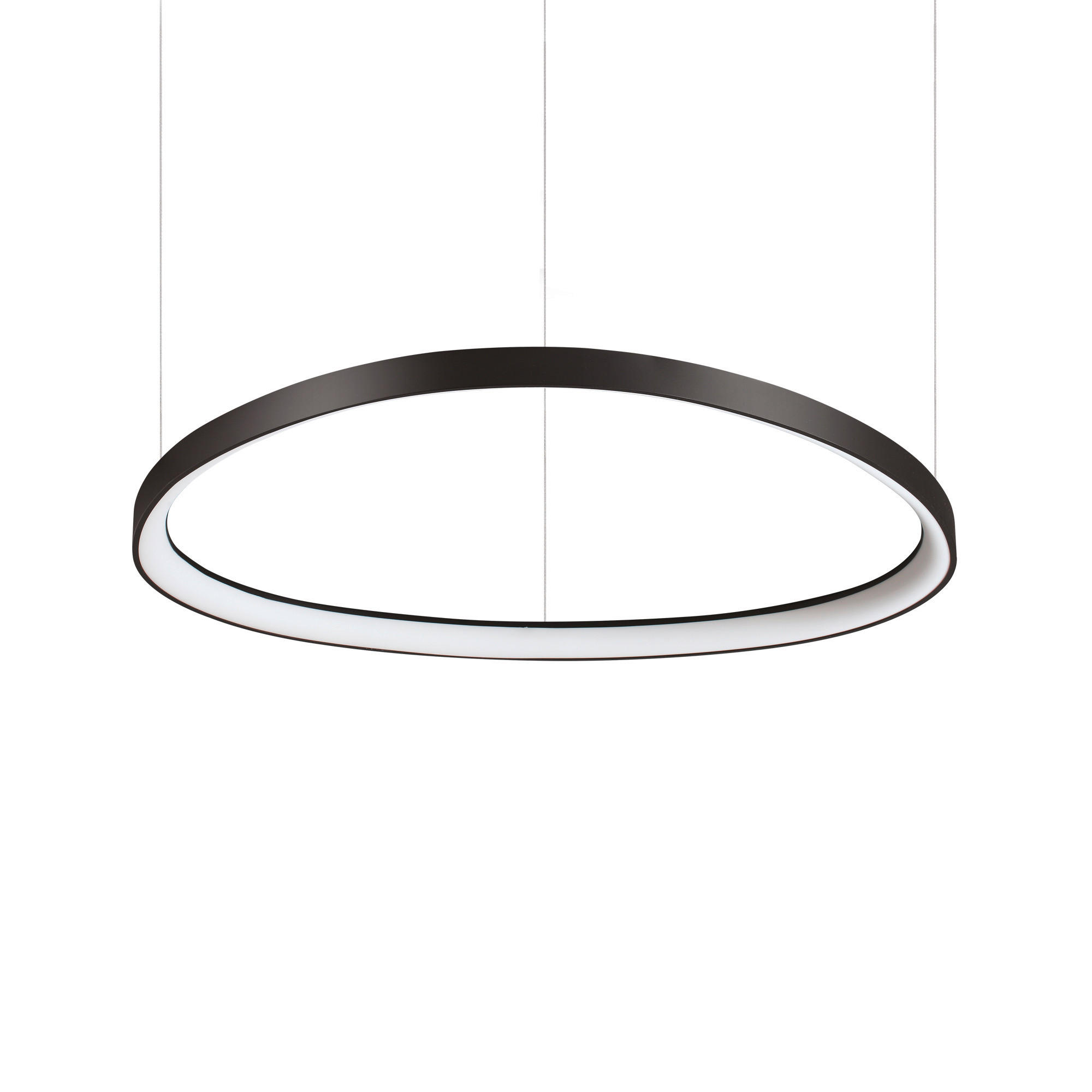 LED-HÄNGELEUCHTE Gemini 81/28,5/180 cm   - Schwarz, Design, Kunststoff/Metall (81/28,5/180cm) - Ideal Lux
