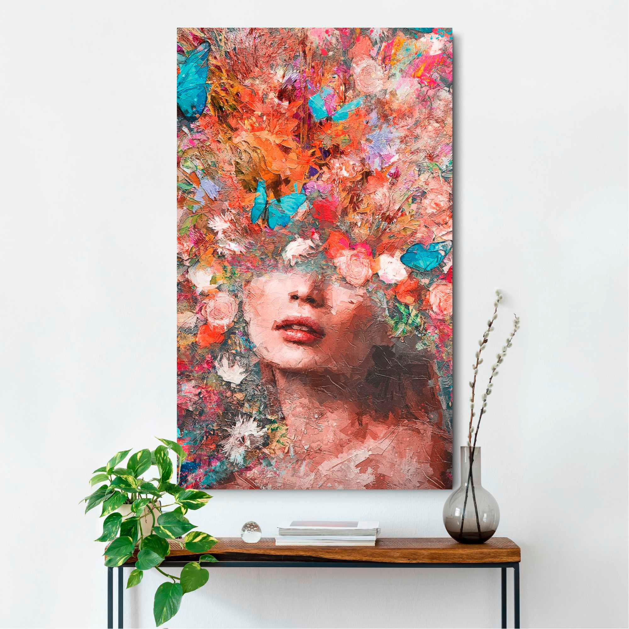 BILD Frauen  - Multicolor, Basics, Holz (70/118/2cm) - Reinders!