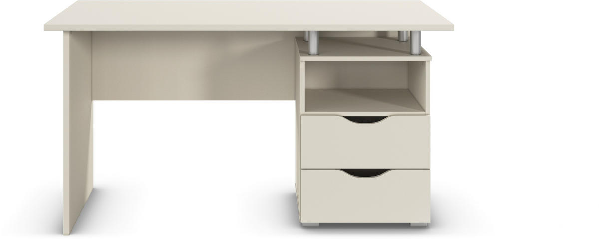 SCHREIBTISCH 140/66/75 cm  in Champagner  - Champagner, Basics, Holzwerkstoff (140/66/75cm) - Boxxx