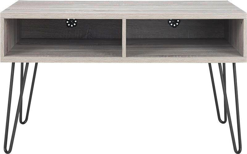 LOWBOARD Owen   in 107/63/50 cm  - Eichefarben/Eiche grau, Design, Papier/Holzwerkstoff (107/63/50cm) - MID.YOU