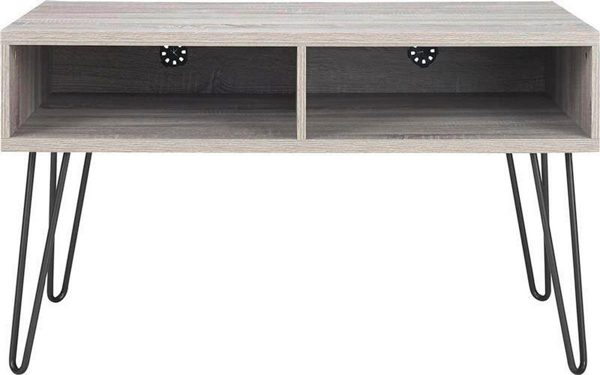 LOWBOARD Owen   in 107/63/50 cm  - Eichefarben/Eiche grau, Design, Papier/Holzwerkstoff (107/63/50cm) - MID.YOU