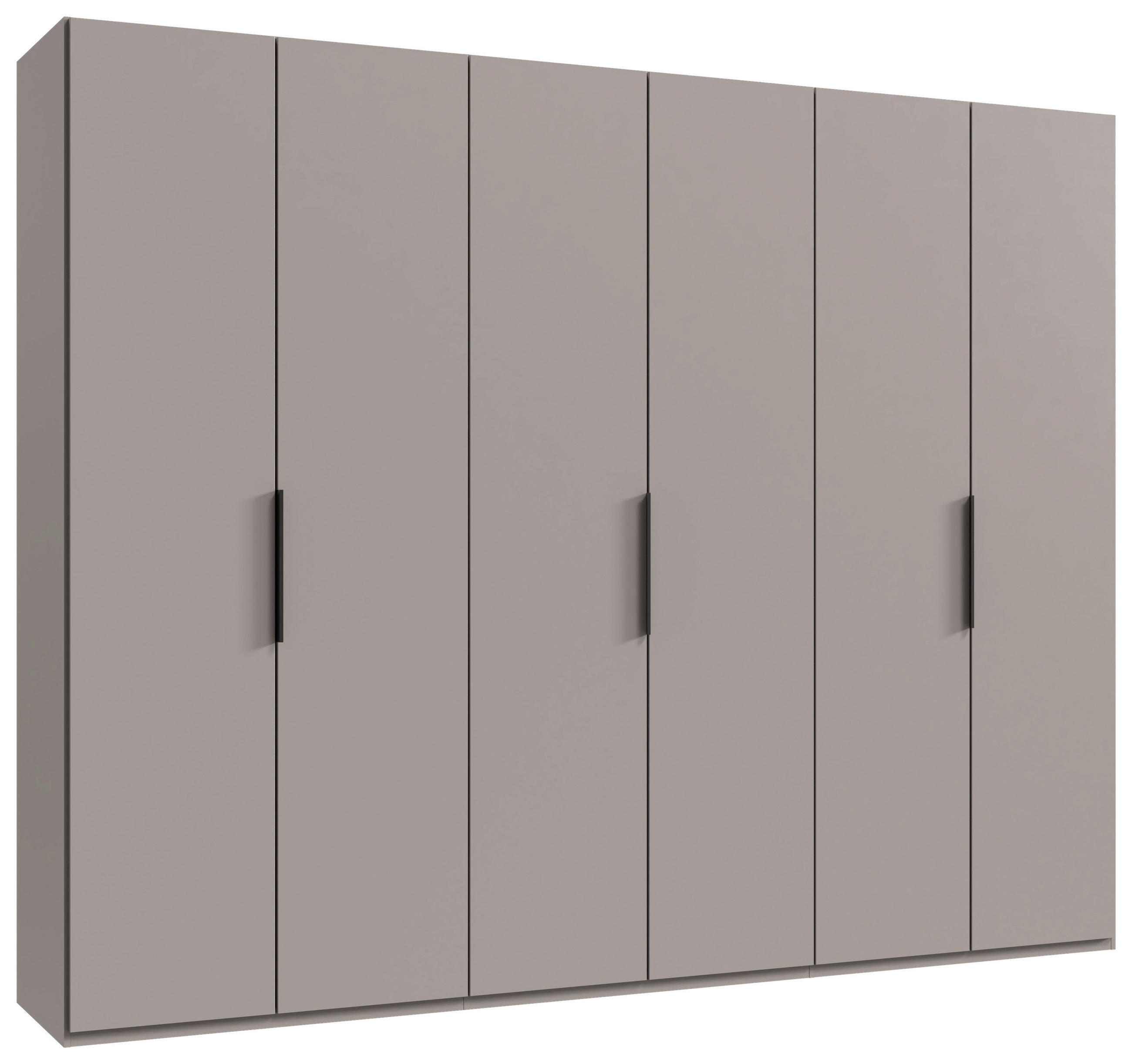 DREHTÜRENSCHRANK in Sahara  - Schwarz/Sahara, Konventionell, Holzwerkstoff/Metall (300/236/58cm) - Hom`in