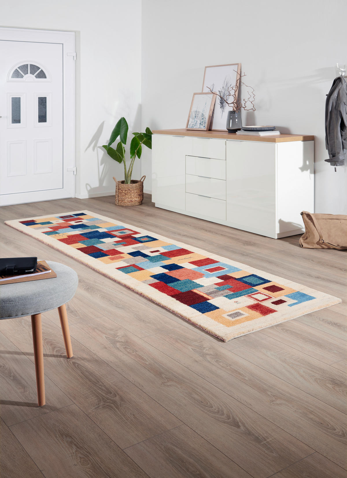 ORIENTALISK MATTA 80/200 cm Oase  - multicolor/cremefärgad, Lifestyle, textil (80/200cm) - Cazaris