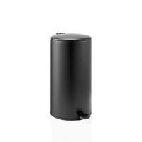 ABFALLEIMER 30 l  Metall  - Schwarz, MODERN, Kunststoff/Metall (33,5/60,5/29cm) - MID.YOU