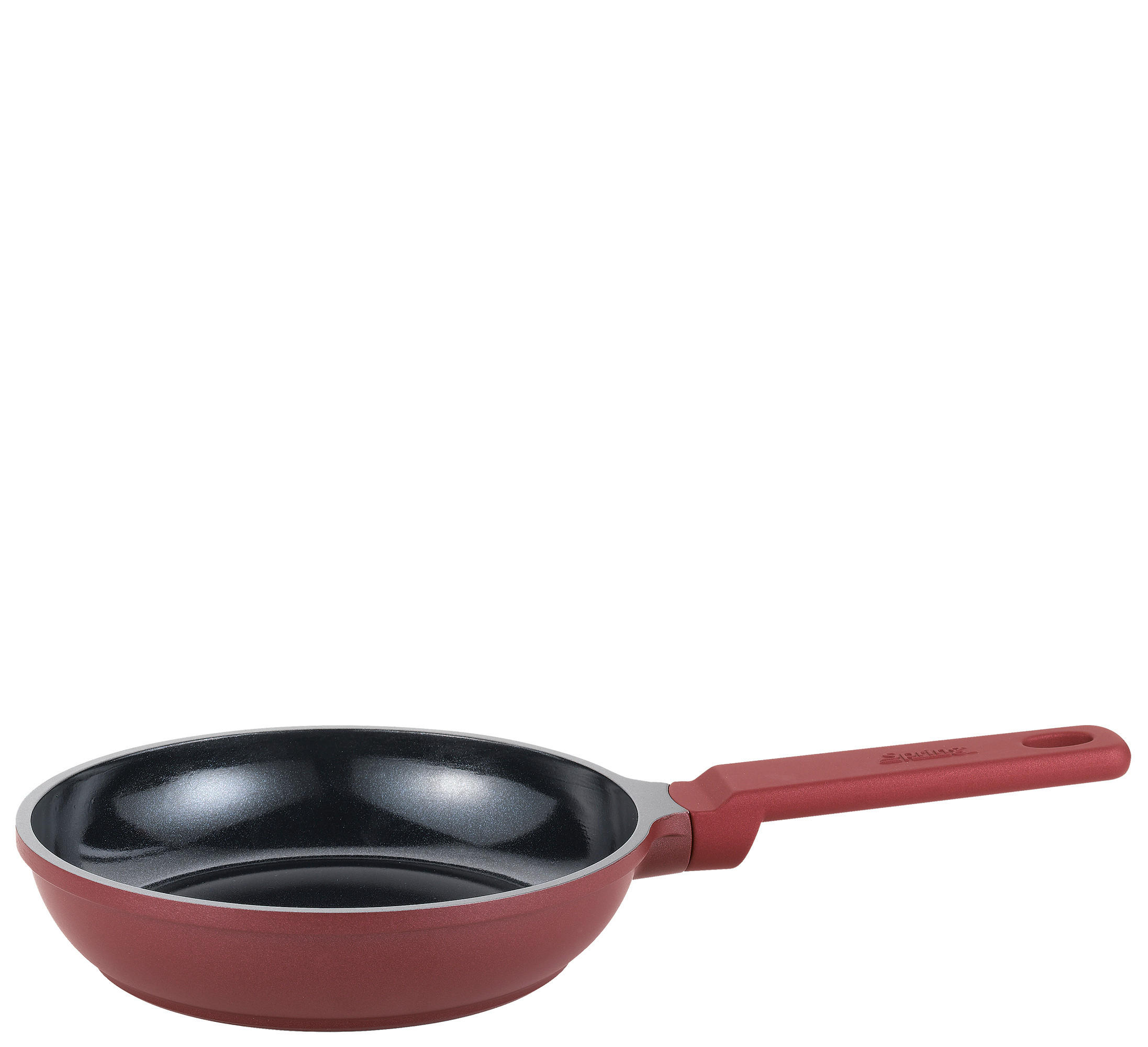BRATPFANNE PURE Keramikbeschichtung  - Bordeaux, Basics, Kunststoff/Metall (16/3,1cm) - Spring
