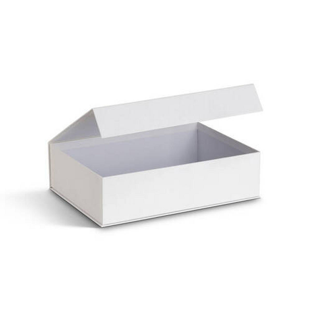 AUFBEWAHRUNGSBOX    23/31.5/9 cm  - Weiß, Basics, Karton/Papier (23/31.5/9cm)