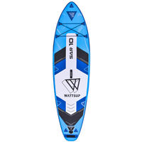 STAND-UP PADDLE BOARD WATTSUP SAR 10  - Blau/Schwarz, Basics, Kunststoff (305/15/81cm)