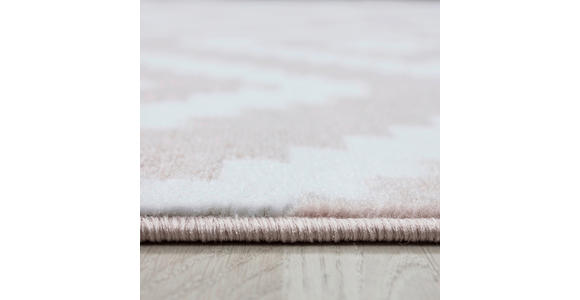 WEBTEPPICH 80/150 cm Plus Pink Pink  - Pink, KONVENTIONELL, Textil (80/150cm) - Novel