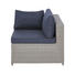 LOUNGEECKTEIL - Schwarz/Grau, Design, Kunststoff/Textil (84/65/84cm) - Ambia Garden LOUNGEECKTEIL - Schwarz/Grau, Design, Kunststoff/Textil (84/65/84cm) - Ambia Garden