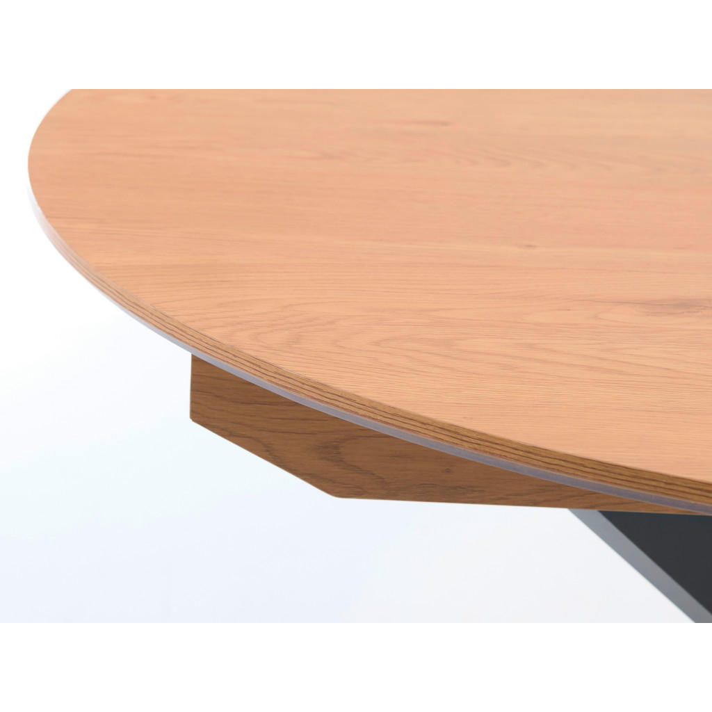 Thumbnail - Livetastic Esstisch, Eiche, Holzwerkstoff, rund, Sternfuß, 120x75x120 cm, ausziehbar, Esszimmer, Tische, Esstische