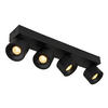 LED REFLEKTOR  - prozirno/crna, Design, metal/plastika (45,5/7,2/12cm) - Globo