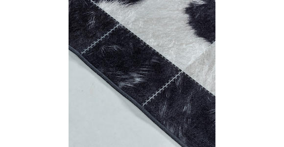 FLACHWEBETEPPICH 120/170 cm Fiesta Creme, Schwarz  - Creme/Schwarz, Design, Leder/Textil (120/170cm) - Novel