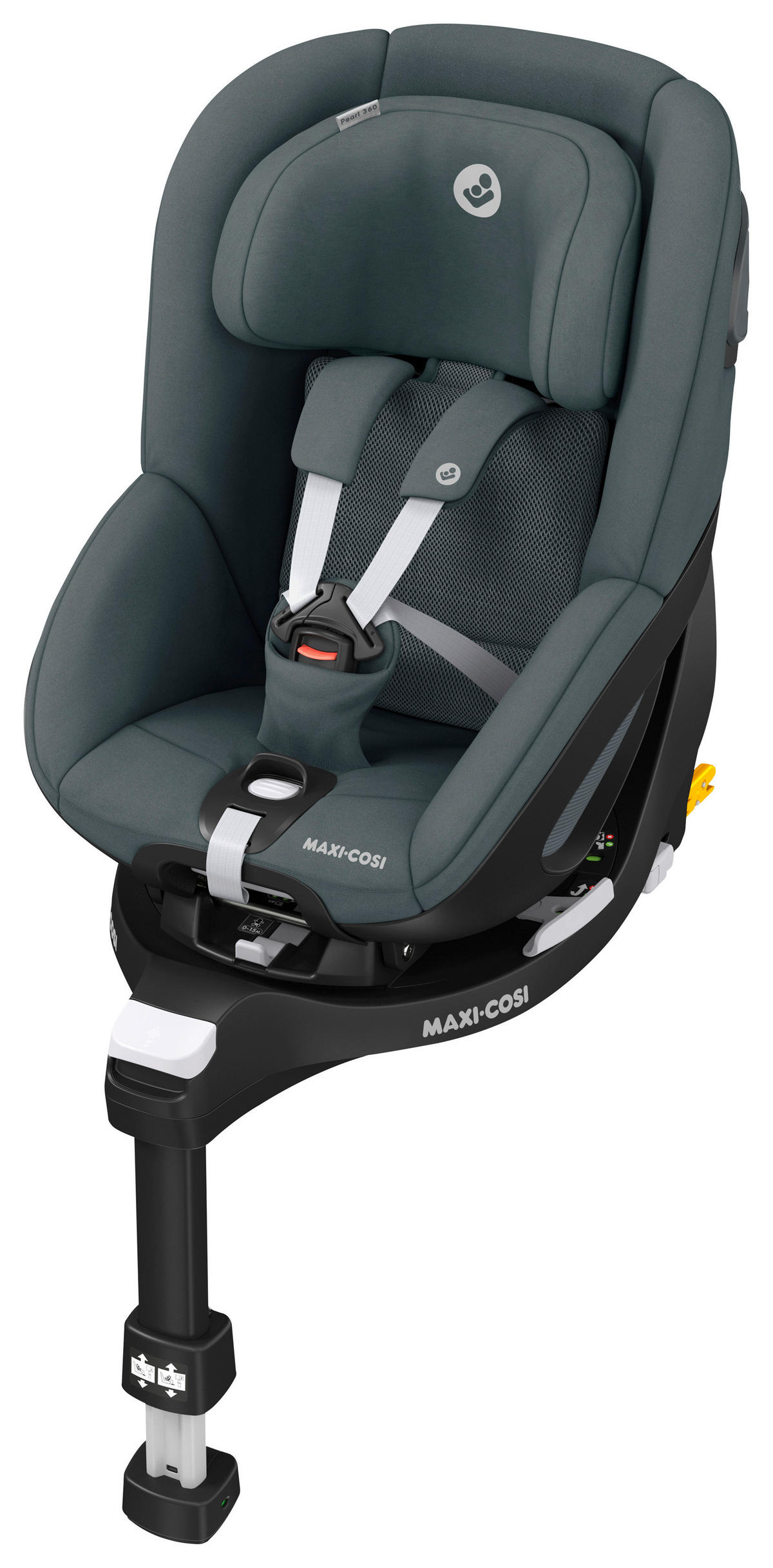 REBOARDER-KINDERSITZ Pearl 360  - Dunkelgrau, Basics, Kunststoff/Textil (43/49,8/67,4cm) - Maxi-Cosi
