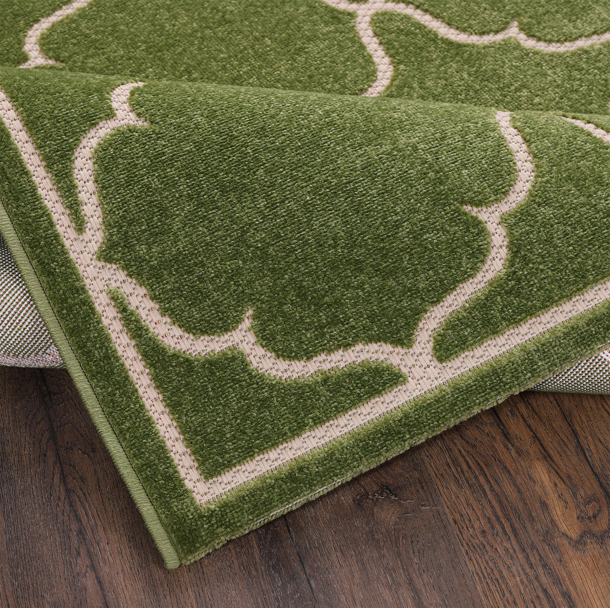 TEPIH ZA UNUTAR./VANJ. UPORAB 120/170 cm   zelena  Berlin  - zelena, Lifestyle, tekstil/plastika (120/170cm)