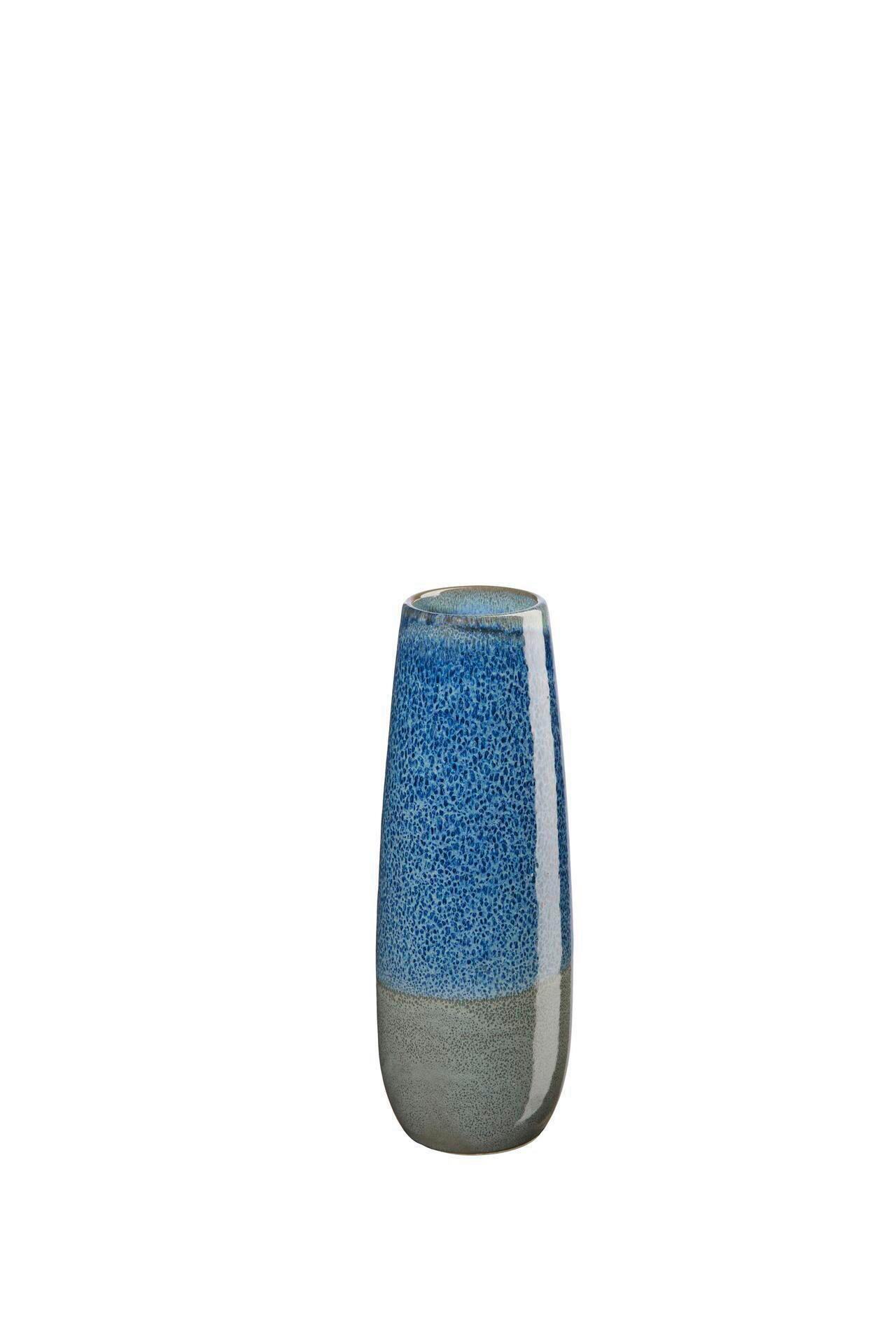 VASE il capriccio 25 cm  - Blau, Trend, Keramik (6/25cm) - ASA