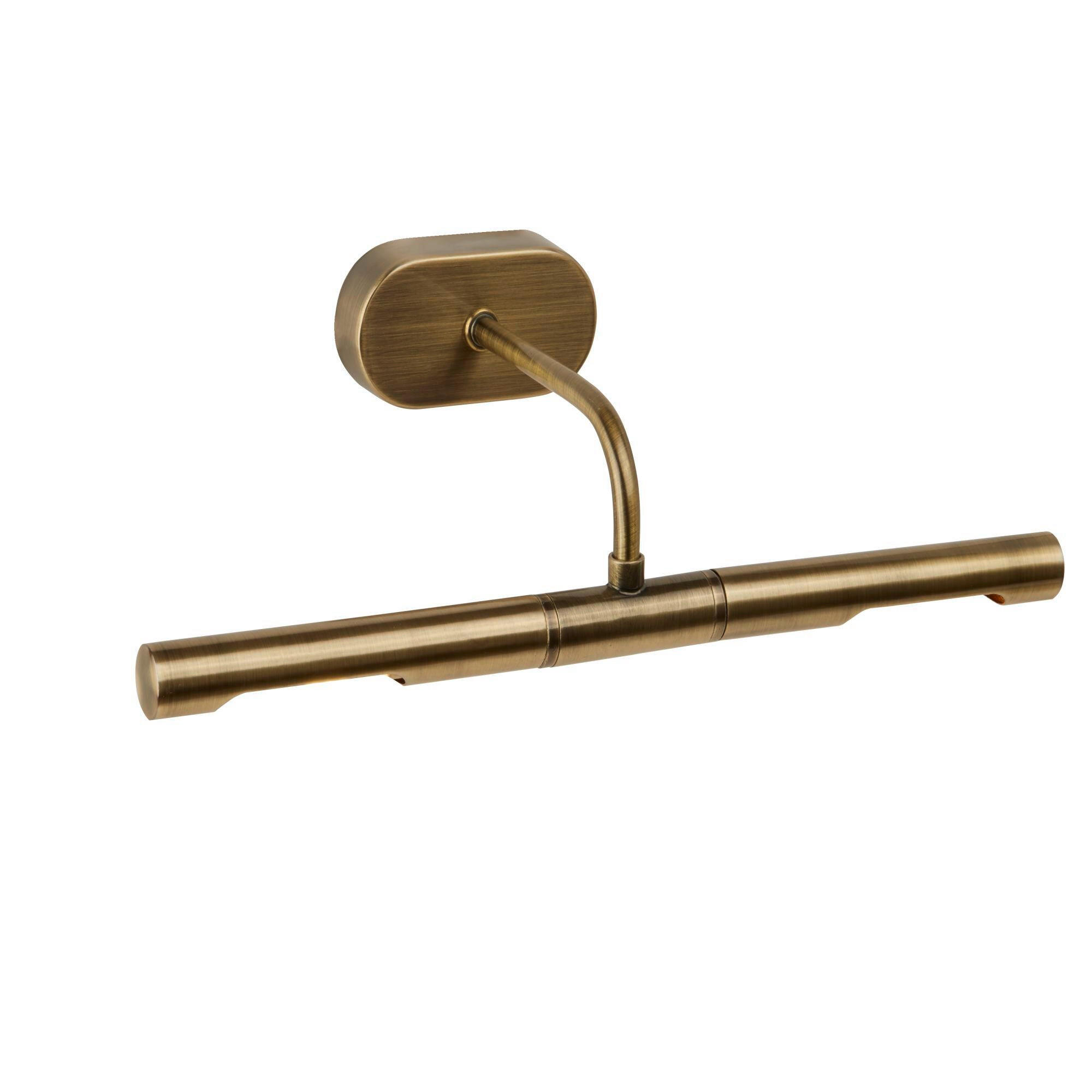 LED-BILDERLEUCHTE Valencia 35/10/5 cm  - Messingfarben, Design, Metall (35/10/5cm)