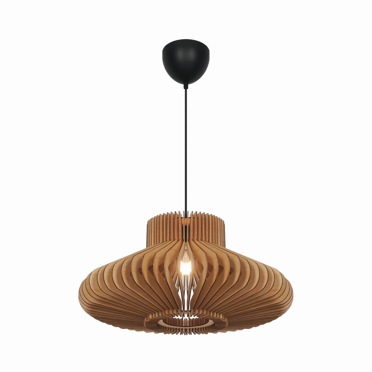 HÄNGELEUCHTE 50/25 cm   - Naturfarben, Trend, Holz (50/25cm) - Nordlux