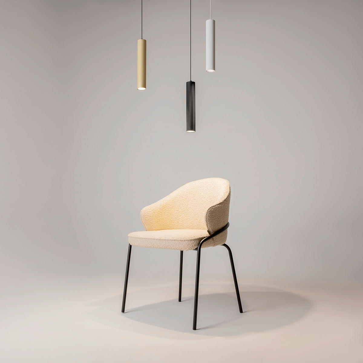 PENDELLAMPA Artisan 5.4/133 cm  - vit, Design, metall (5.4/133cm) - MAYTONI