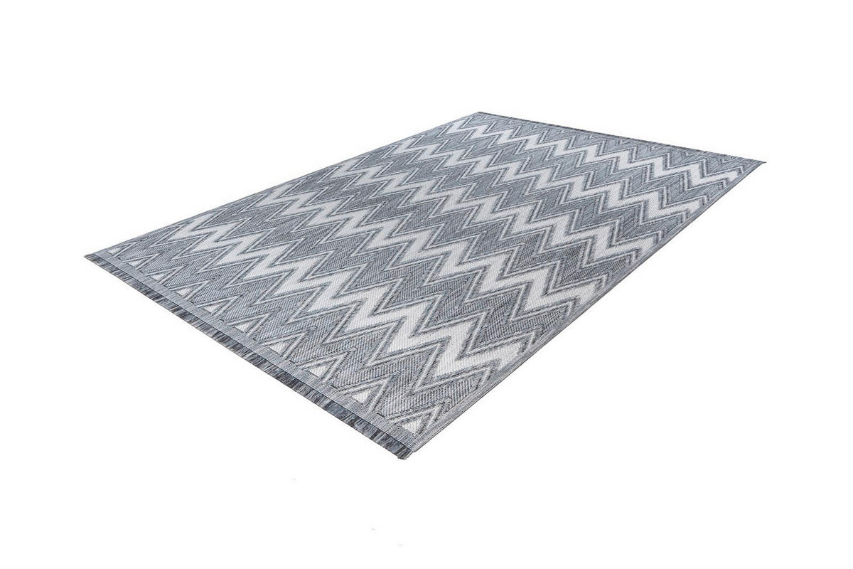 TEPPICH 120/170 cm Sarai 225 Grau / Weiß Grau, Weiß  - Weiß/Grau, KONVENTIONELL, Textil (120/170cm)
