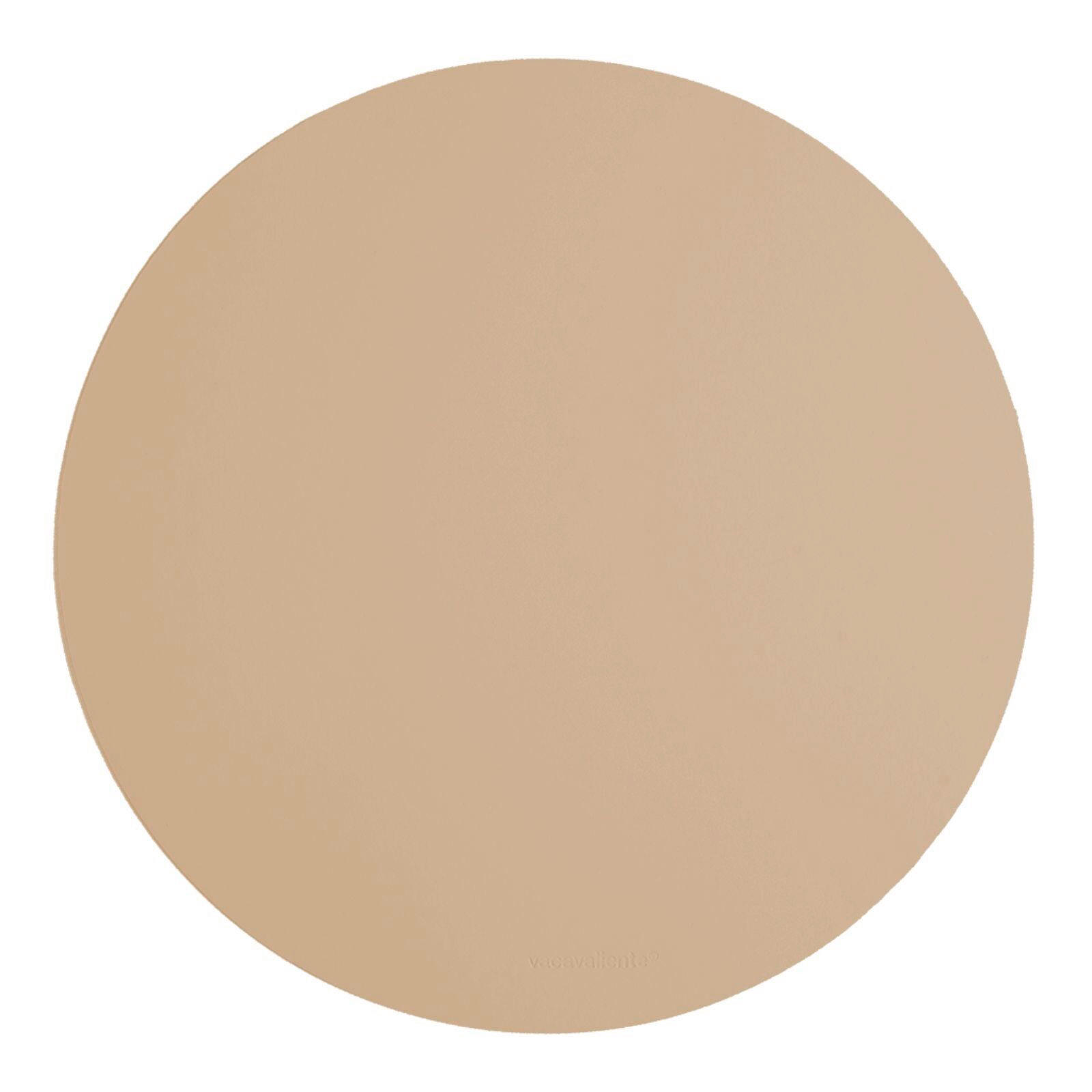 TISCHSET Leder Hellbraun  - Hellbraun, Basics, Leder (36/36/2cm)