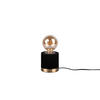 STONA LAMPA Judy  - zlatna/crna, Osnovno, metal/tekstil (11/11cm)