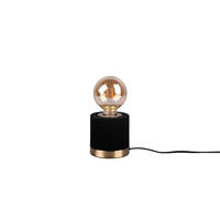 STONA LAMPA Judy  - zlatna/crna, Osnovno, metal/tekstil (11/11cm)