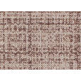 SITZBANK 209/92/78 cm  in Braun, Chromfarben  - Chromfarben/Braun, Design, Textil/Metall (209/92/78cm) - Dieter Knoll