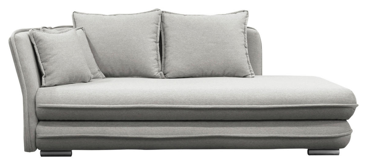 HEVERŐ textil bézs  - bézs/ezüstszínű, Design, műanyag/textil (107/84/99/224cm) - Xora