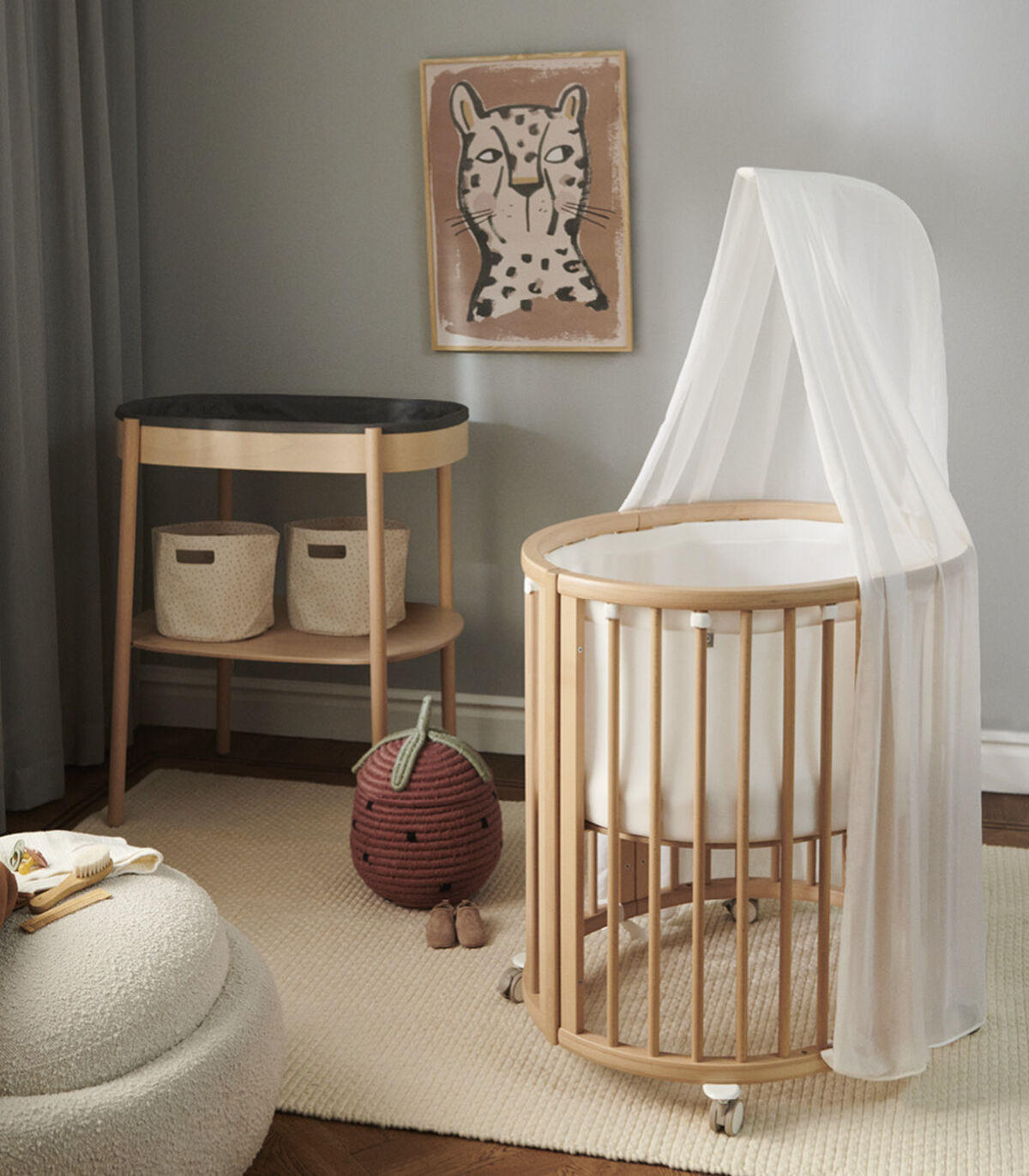 BALDAHIN  Sleepi V3  - bijela, Basics, tekstil - Stokke