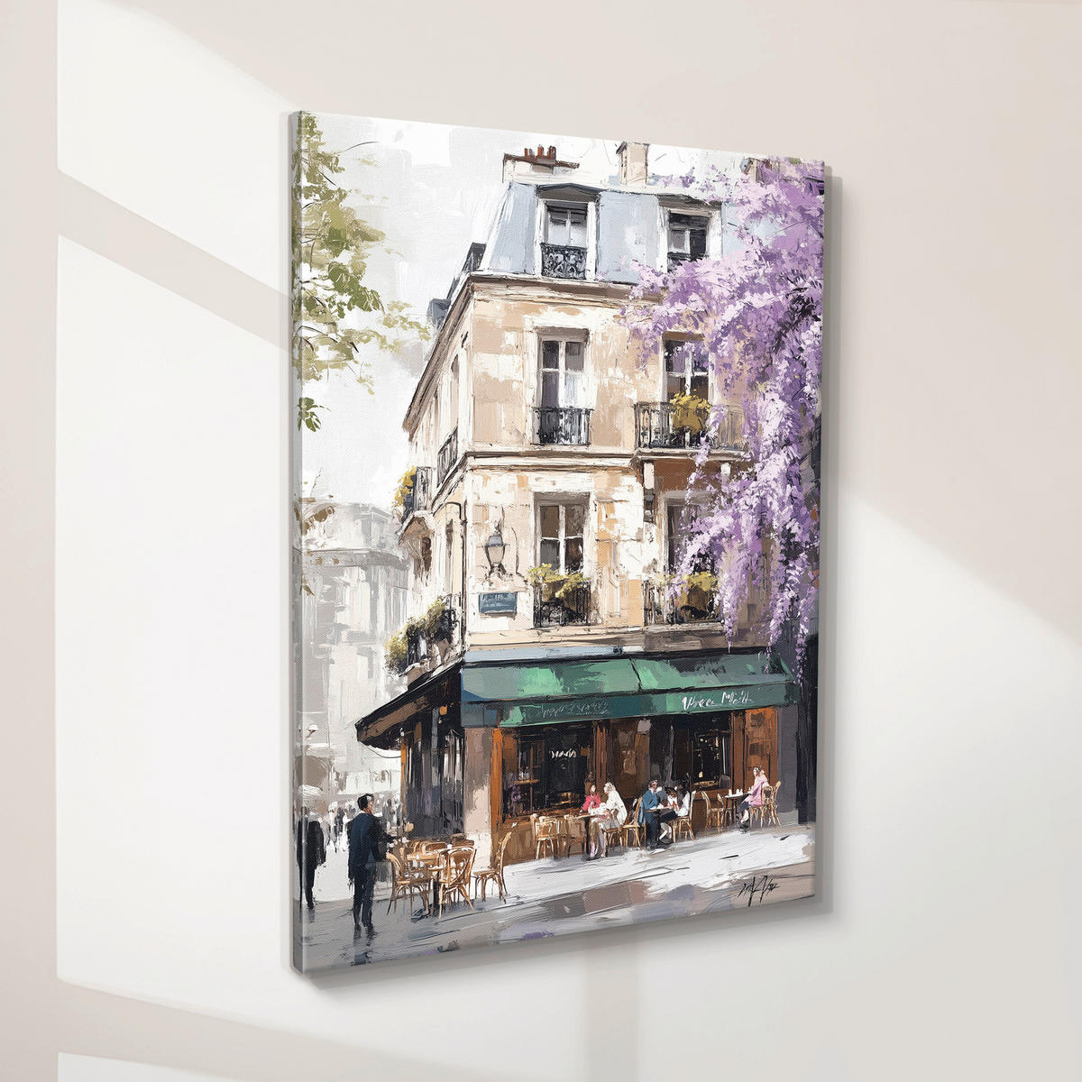 LEINWANDBILD Architektur 60/80 cm  - Multicolor, Basics, Holz/Textil (60/80cm)