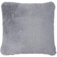 FELLKISSENHÜLLE 48/48 cm  - Anthrazit, Basics, Textil (48/48cm) - Dieter Knoll