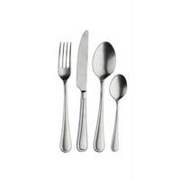 BESTECKSET WESTMINSTER STONE WASHED 16-teilig Stahl  - Edelstahlfarben, Basics, Metall (25,5/7/5,3cm) - Pintinox