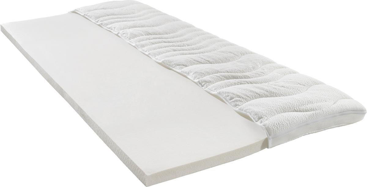 TOPPER 200/200 cm Höhe ca.  - Weiß, Basics, Textil (200/200cm) - Sleeptex