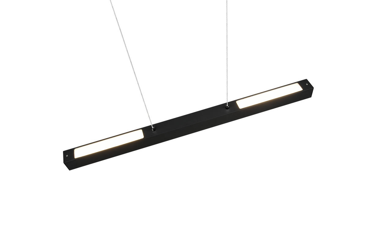 SCHIENENSYSTEM-HÄNGELEUCHTE - Schwarz, Basics, Metall (90/180/5cm) - Trio Leuchten