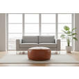 HOCKER Echtleder Cognac  - Cognac, LIFESTYLE, Leder (60/30/60cm) - Landscape