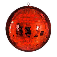 OKRASNA KROGLA - rdeča, Basics, umetna masa (50/50/50cm) - X-Mas