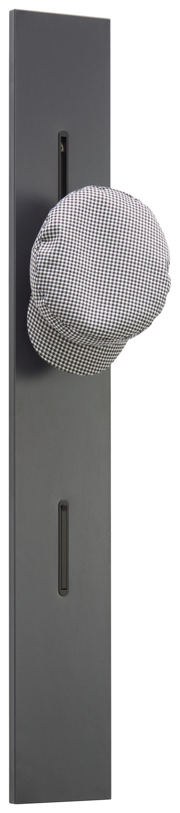 GARDEROBENPANEEL  in 16/115/2 cm  - Anthrazit, Design, Holzwerkstoff (16/115/2cm) - Moderano