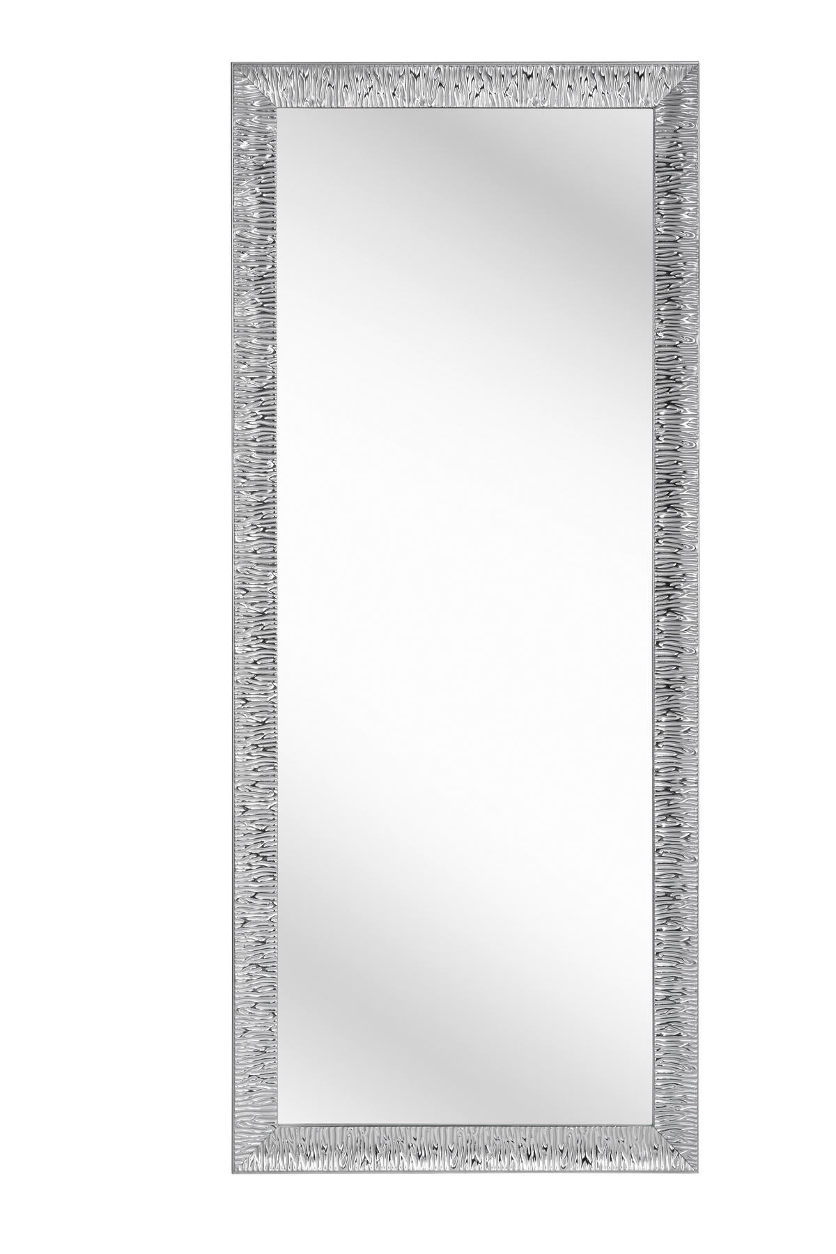 WANDSPIEGEL 70/170/3 cm    - Silberfarben, LIFESTYLE, Glas/Holz (70/170/3cm) - Xora