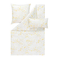 BETTWÄSCHE Atelier Makosatin 135/200 cm  - Gelb, Design, Textil (135/200cm) - Estella