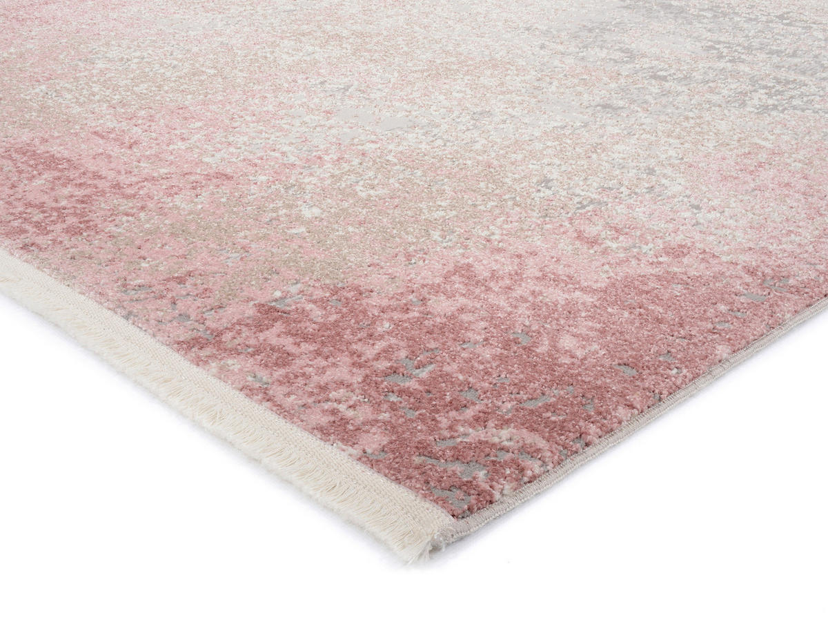 VINTAGE-TEPPICH 160/230 cm Saint Creme, Rosa  - Creme/Rosa, Design, Textil (160/230cm) - Novel