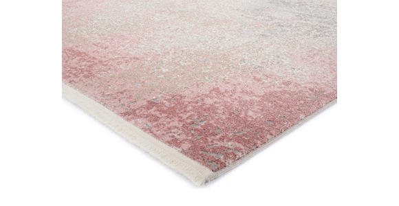 VINTAGE-TEPPICH 65/130 cm Saint Creme, Rosa - Creme/Rosa, Design, Textil (65/130cm) - Novel